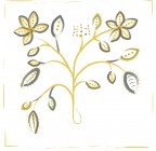 Logotipo fragmentas, grafikos dizainerio Deivido Saltono „atkartotas" 19 a. pab. mano pramočių skrynios piešinio-triptiko fragmentas